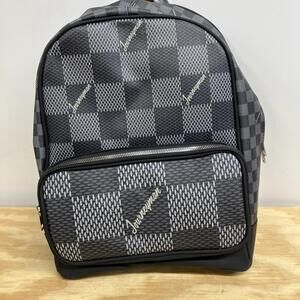 The Journeyman Backpack Luxury Faux leather 14" x 12" x 6" B21